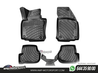 ALFOMBRILLAS DE GOMA RIZLINE PARA VOLKSWAGEN GOLF MK6 / VARIANT 2008-2012
