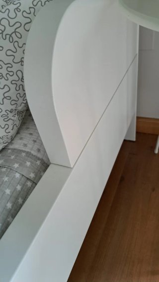 Cama infantil blanca