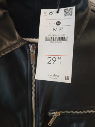 Vestido Bershka Negro Talla M