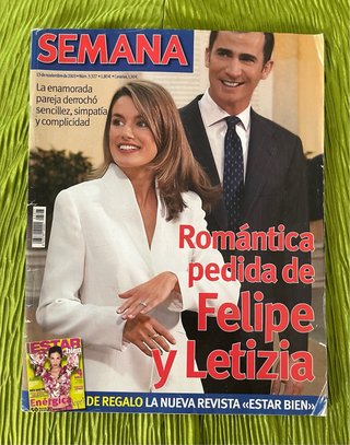 revistas SEMANA Felipe y Letizia