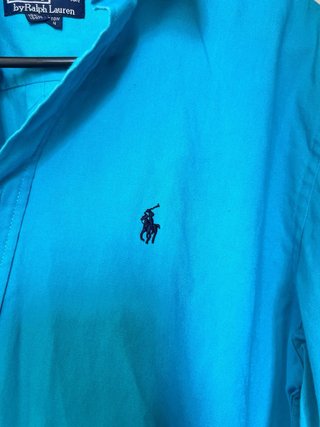 Camicia Polo Ralph Lauren Blu XL