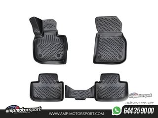 ALFOMBRILLAS DE GOMA RIZLINE PARA BMW X4 G02 2018--