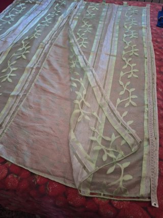 Coppia tendine decorative 148x59cm