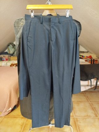 Traje Zara azul oscuro
