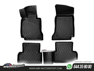 ALFOMBRILLAS DE GOMA RIZLINE PARA MERCEDES-BENZ W205 BERLINA 2014-2021