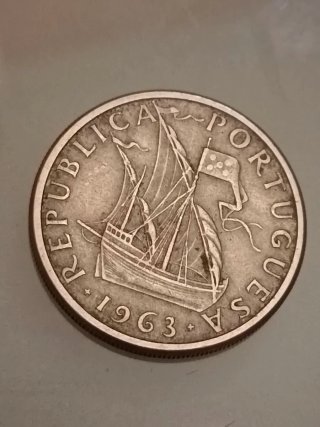 5 Escudos Portugal 1963