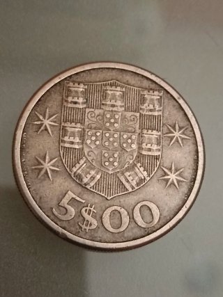 5 Escudos Portugal 1963