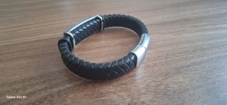 Bracciale Harley Davidson Pelle Intrecciata
