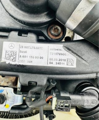 Motor mercedes Sprinter 651 euro 6