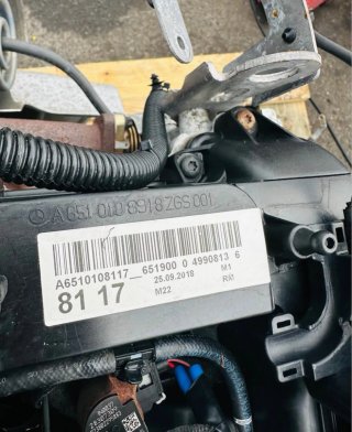 Motor mercedes Sprinter 651 euro 6