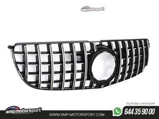 PARRILLA DELANTERA PANAMERICANA GTR PARA MERCEDES GLS W166 X166 2016-2019 - CROMO