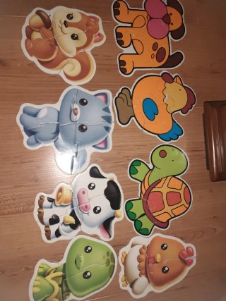 Puzzle Educa 5 Puzzles Bebé Animales