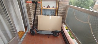 Patinete Eléctrico Negro (adaptado ruedas de 10")