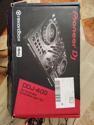 Controladora Pioneer ddj400 + cascos + cables