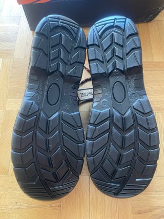 Zapatos de Seguridad BlackLeather Negros y Naranja