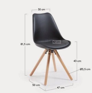 Mesa comedor extensible + 4 sillas