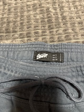 Pull&Bear Pantalón Corto Azul