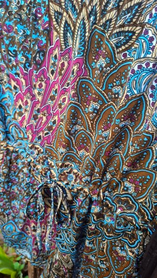 Vestido enterizo estampado talla única