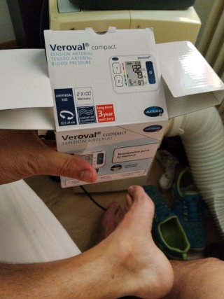 Tensiómetro Veroval con brazalete