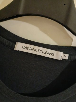 T-shirt Uomo Calvin Klein Jeans Nera Taglia M