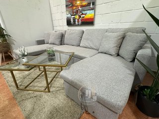 SOFA CAMA DOBLE CHAISE LONGUE Y ARCON