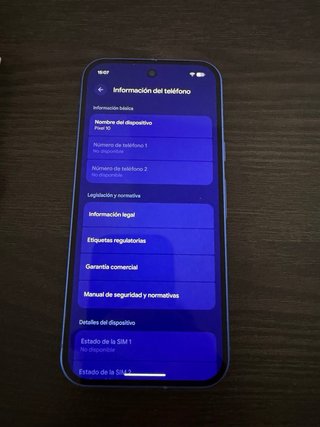 Google Pixel 10 Azul
