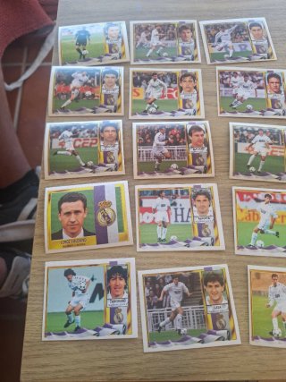 Cromos Real Madrid 1995