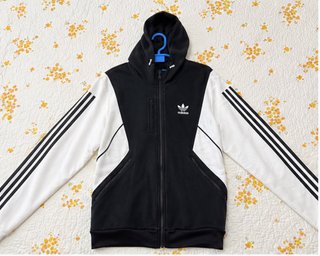 Sudadera Adidas Originals Negra y Blanca