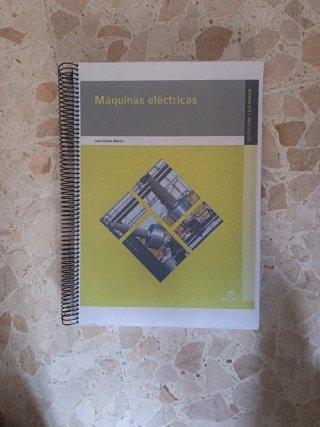 Libro máquinas eléctricas Juan Carlos Martín