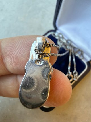 Collana Argento 925 Ciondolo Infradito