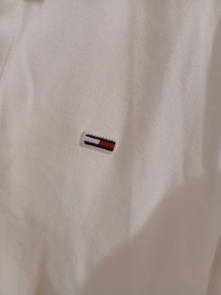 Polo Tommy Hilfiger Bianco Uomo Taglia L