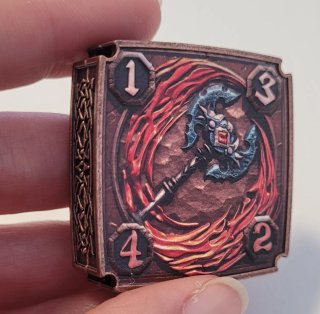 Dado FLIPDIE D8 Moneda Metálico