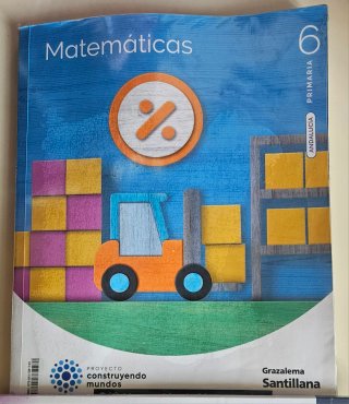 Libro de Matemáticas de 6° Santillana