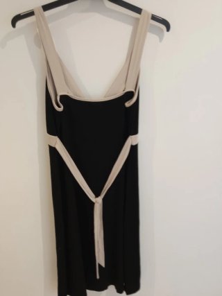 Vestido de punto con tirantes