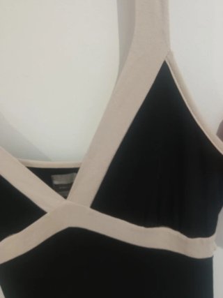 Vestido de punto con tirantes