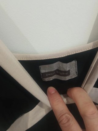 Vestido de punto con tirantes