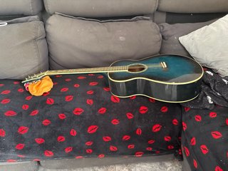 Guitarra Ashton Azul - Como Nueva no ago envios.