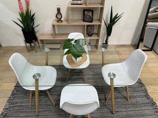 Comedor NUEVO mesa + 4 sillas
