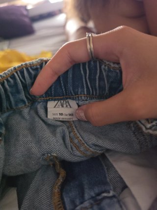 Pantalón corto vaquero cargo