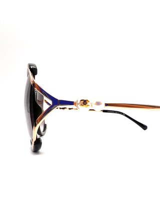 Gafas de Sol Chanel Negras y Doradas