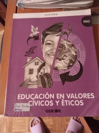 Libro ESO Educación en Valores Cívicos y Éticos