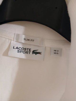 Polo Lacoste Bianco Uomo Taglia S