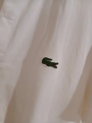Polo Lacoste Bianco Uomo Taglia S