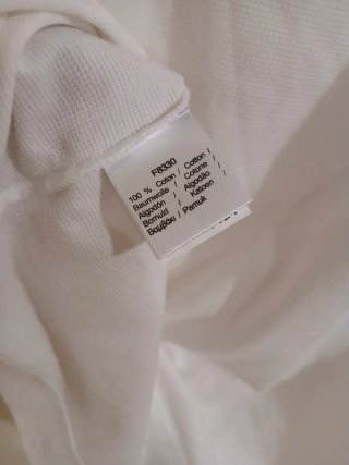 Polo Lacoste Bianco Uomo Taglia S