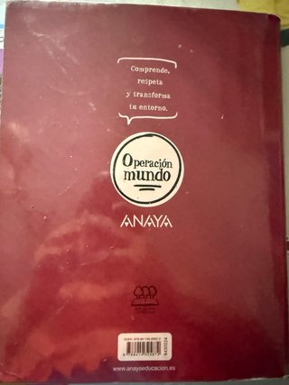 Física y Química : 2a ESO : Operación mundo