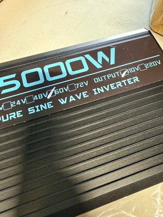 Inversor Onda Pura 5000W DC 60V
