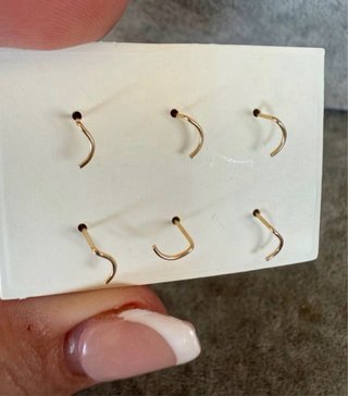 Pendientes Nariz Oro 18K
