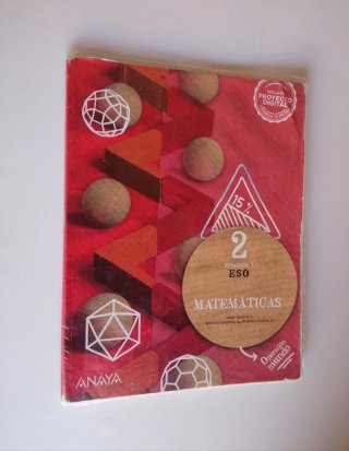 Pack 3 trimestres Matemáticas 2° ESO Anaya