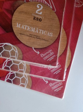 Pack 3 trimestres Matemáticas 2° ESO Anaya