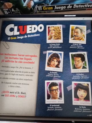 Juego de mesa Cluedo El Gran Juego de Detectives
